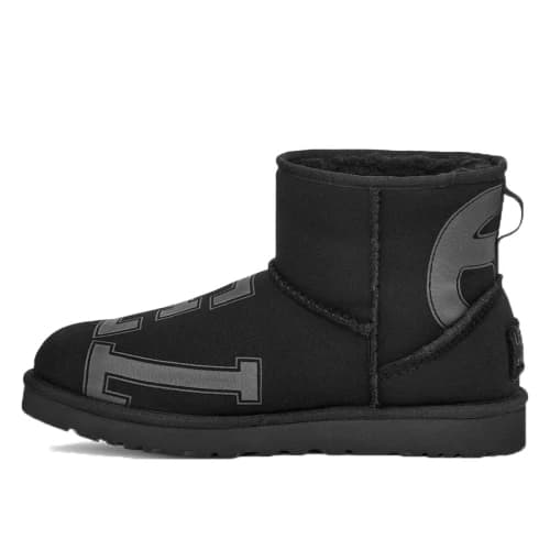 Ugg x Telfar Fleece Mini Boot 'Black' (2021)