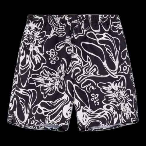 Stussy Wavy Hawaiian Water Short 'Black'