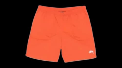 Stussy Water Stock Elastic Waistband Short Cayenne
