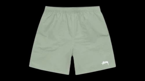 Stussy Water Stock Elastic Waistband Short Sage