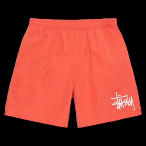 Stussy Big Basic Water Short Coral