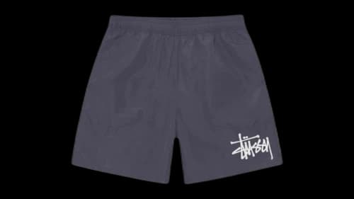 Stussy Water Big Basic Short Graystone