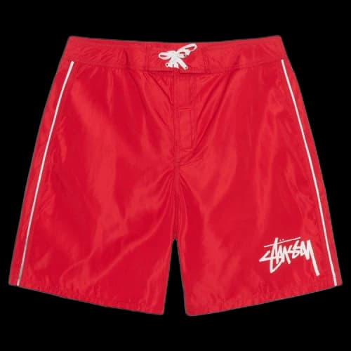 Stussy Big Stock Board Short Red