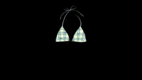 Stussy Women's Triangle Bikini Top Green Plaid