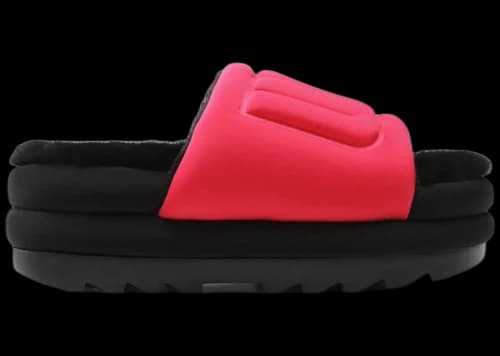 UGG Maxi Graphic Slide Radish Black (Women's)