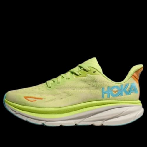 HOKA ONE ONE Clifton 9 Wide 'Citron' (Women's)