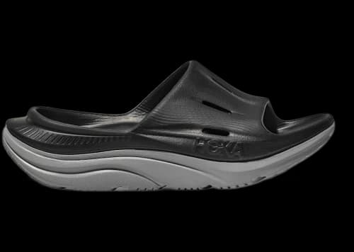 Hoka One One Ora Recovery Slide 3 Black Stellar Grey