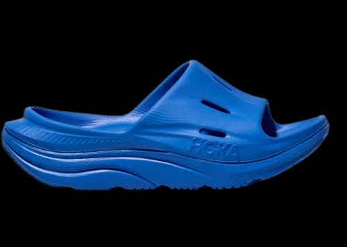 Hoka One One Ora Recovery Slide 3 Electric Cobalt