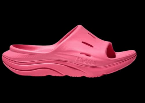 Hoka One One Ora Recovery Slide 3 Neon Rose