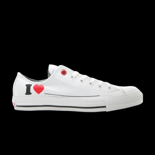 Converse Chuck Taylor All Star Ox 'White Black Red'