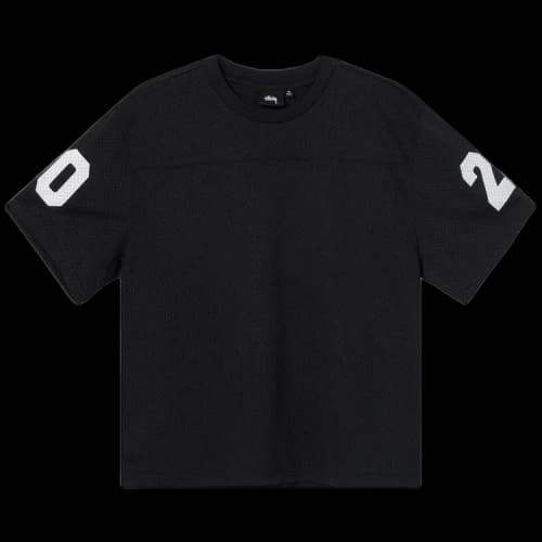Stussy Mesh Football Jersey 'Black'