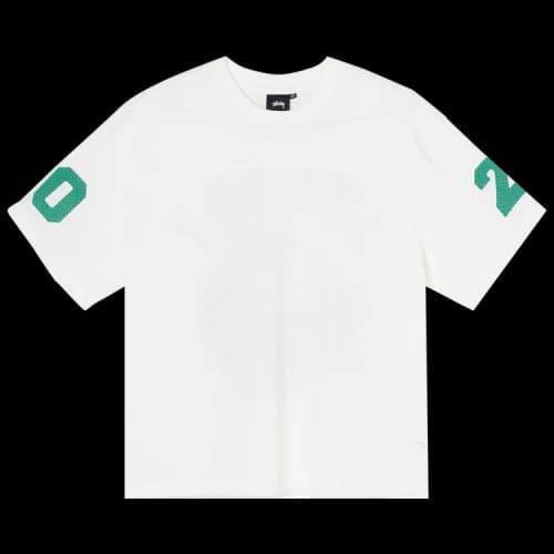 Stussy Mesh Football Jersey 'Natural'