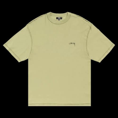 Stussy Lazy T-Shirt 'Light Olive'