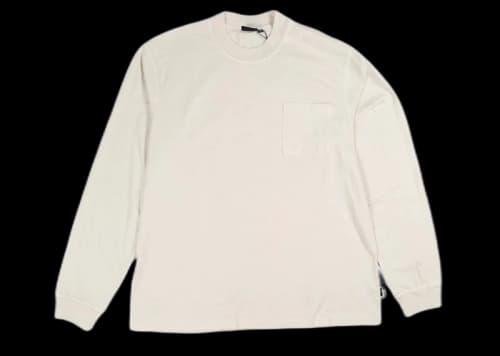 Stussy Pigment Dyed Mock Neck Natural