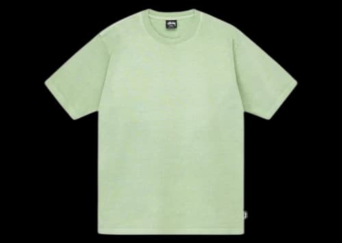 Stussy Pigment Dyed Crew Tee Green