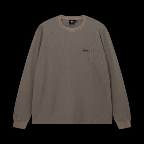 Stussy O'Dyed Long-Sleeve Thermal 'Brown'