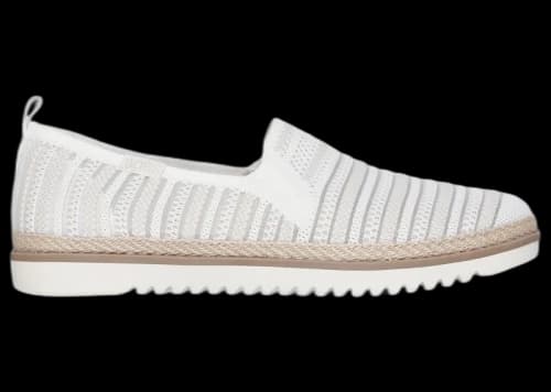 Skechers BOBS Flexpadrille Lo So Chic White Multi (Women's)