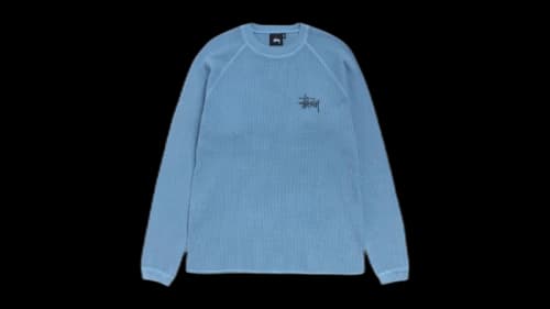 Stussy Basic Stussy Thermal Dust Blue