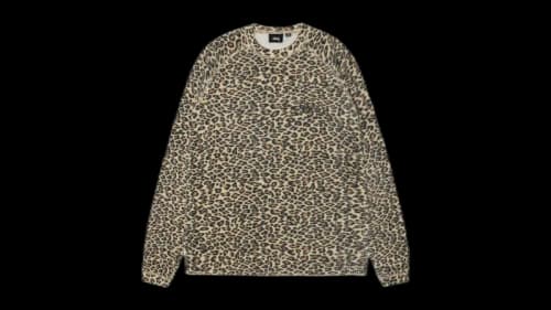 Stussy Basic Thermal Leopard