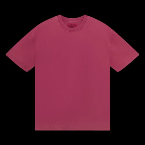 Stussy Garment Dyed Short-Sleeve Tee 'Plum'
