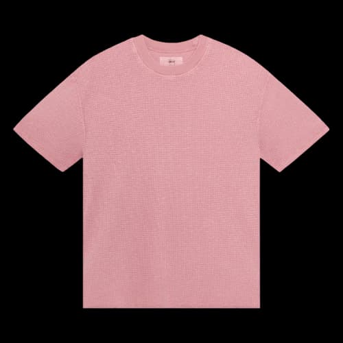 Stussy Pigment Dyed Short-Sleeve Thermal 'Berry'
