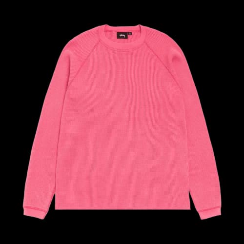 Stussy Mantra Raglan Thermal 'Pink'
