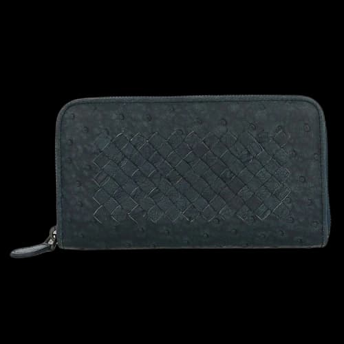 Bottega Veneta Intrecciato Wallet 'Denim'