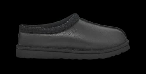 UGG Tasman Leather Slipper Black