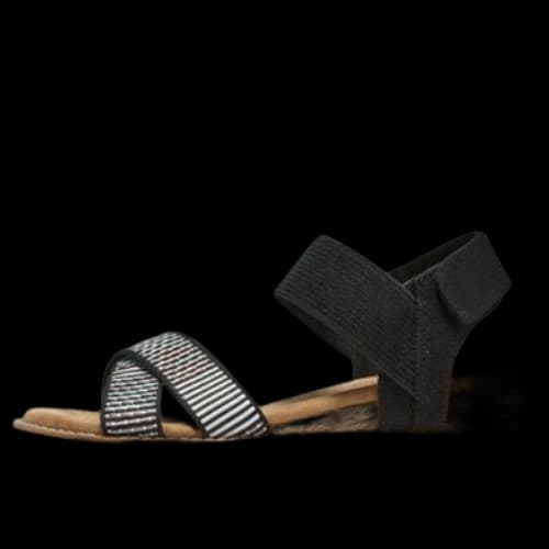 Skechers Desert Kiss Cross Strap Casual Sandal 'Brown Black' (Women's)