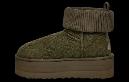 UGG Classic Mini Platform Felted Boot Forest Night (Women's)