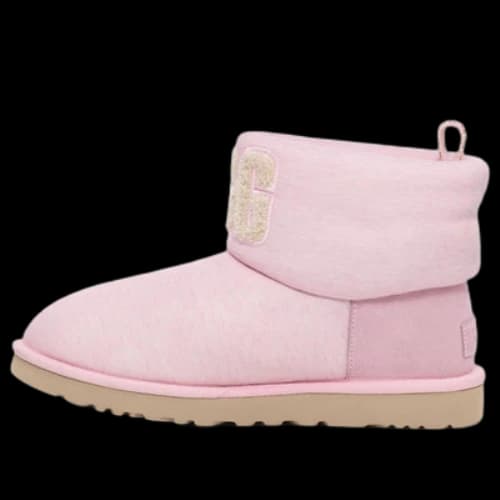 UGG Classic Mini Fur Jersey Cozy Boot 'Pink' (Women's)