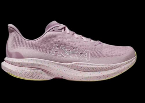 Hoka One One Mach 6 Pink Twighlight Lemonade