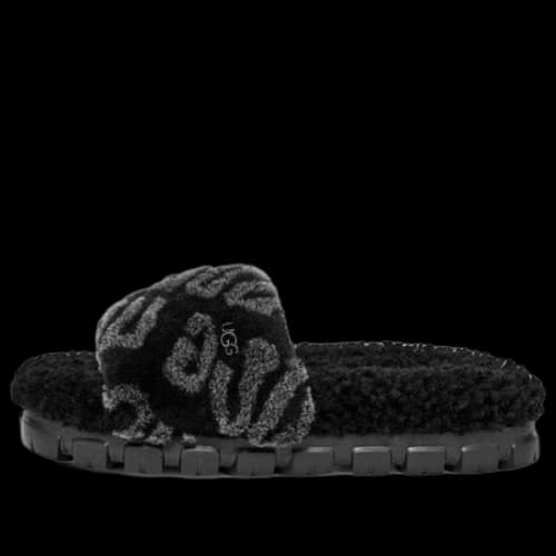 UGG Logo Slides 'Black' (Women's)