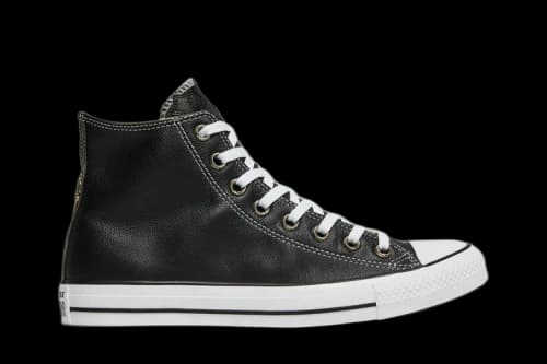 Converse Chrome Hearts x Chuck Taylor All Star Leather High 'Black'