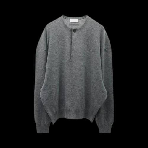 Fear of God Exclusively For Ermenegildo Zegna One Button Sweater 'Grey'