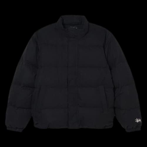 Stussy Ripstop Down Puffer Jacket 'Black'
