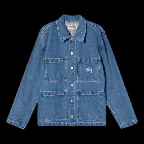 Stussy Denim Chore Jacket 'Blue'