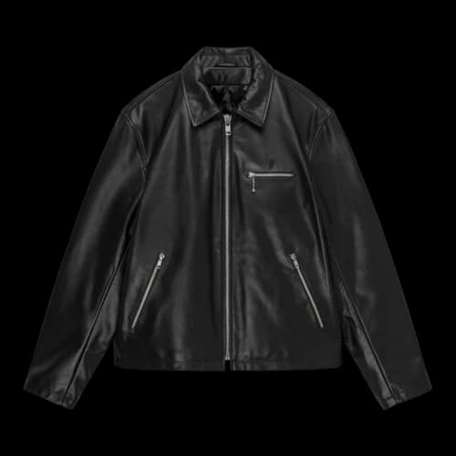 Stussy Leather Bing Jacket 'Black'