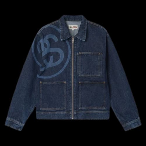 Stussy SS-Link Zip Work Jacket 'One Wash'