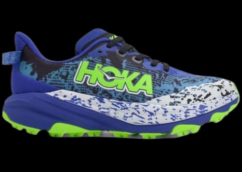 Hoka One One Speedgoat 6 Night Sky Neon Lime (GS)