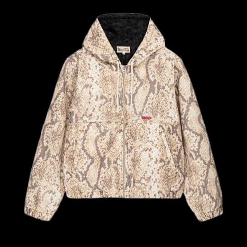 Stussy Canvas Insulated Work Jacket 'Python'