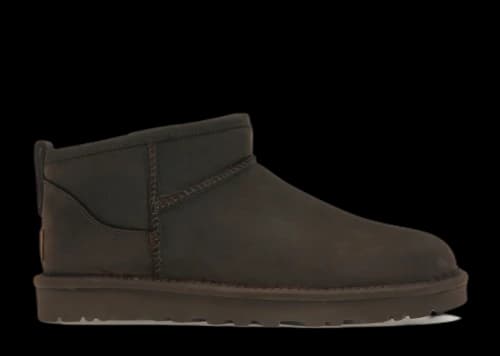 UGG Classic Ultra Mini Leather Boot Chocolate (Women's)