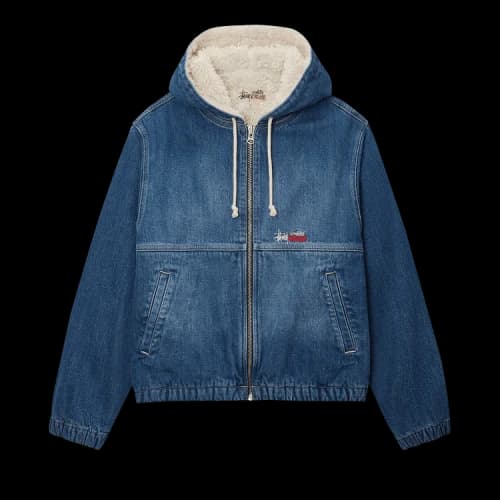 Stussy Denim Work Jacket 'Washed Blue'