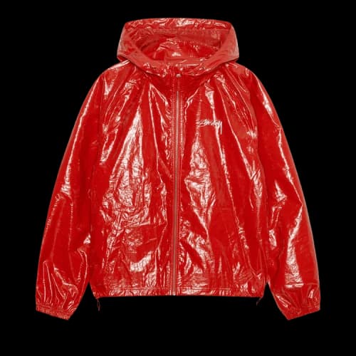 Stussy Beach Shell Coated Ripstop 'Red'