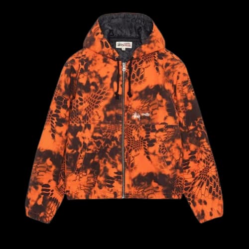 Stussy Hooded Work Jacket 'Inferno'