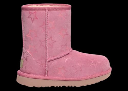UGG Classic II Iridescent Stars Boot Dusty Orchid Pink Iridescent (Kids)