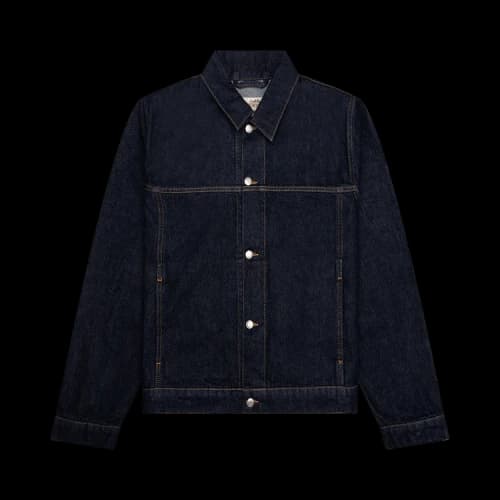Stussy Trucker Denim Jacket 'Rinsed Indigo'