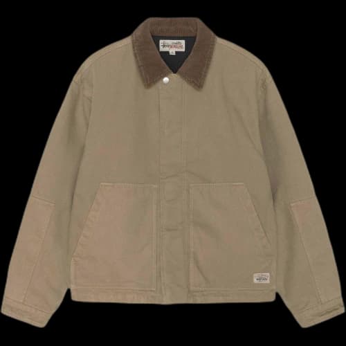 Stussy Workgear Jacket Grey