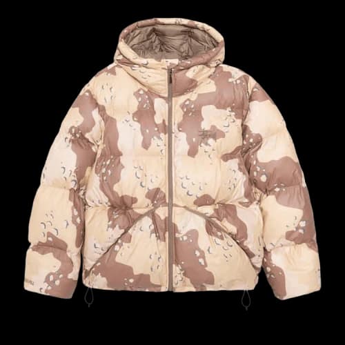 Stussy Down Parka Camo Ripstop 'Khaki'