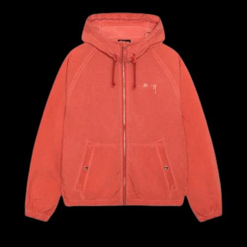 Stussy Beach Shell Garment Dyed 'Red'